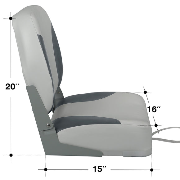 Low Back Folding Boat Seats ( 2 seats )