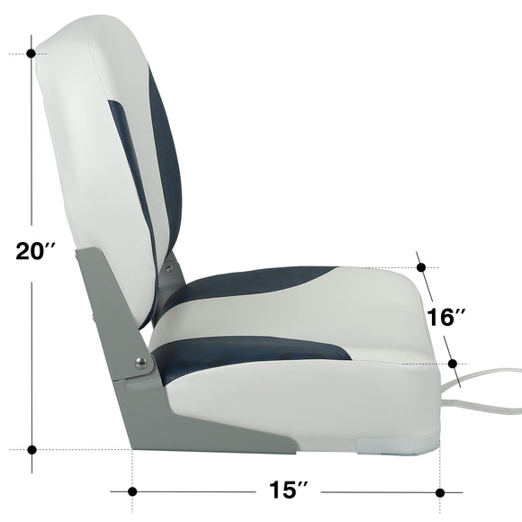 Low Back Folding Boat Seats ( 2 seats )