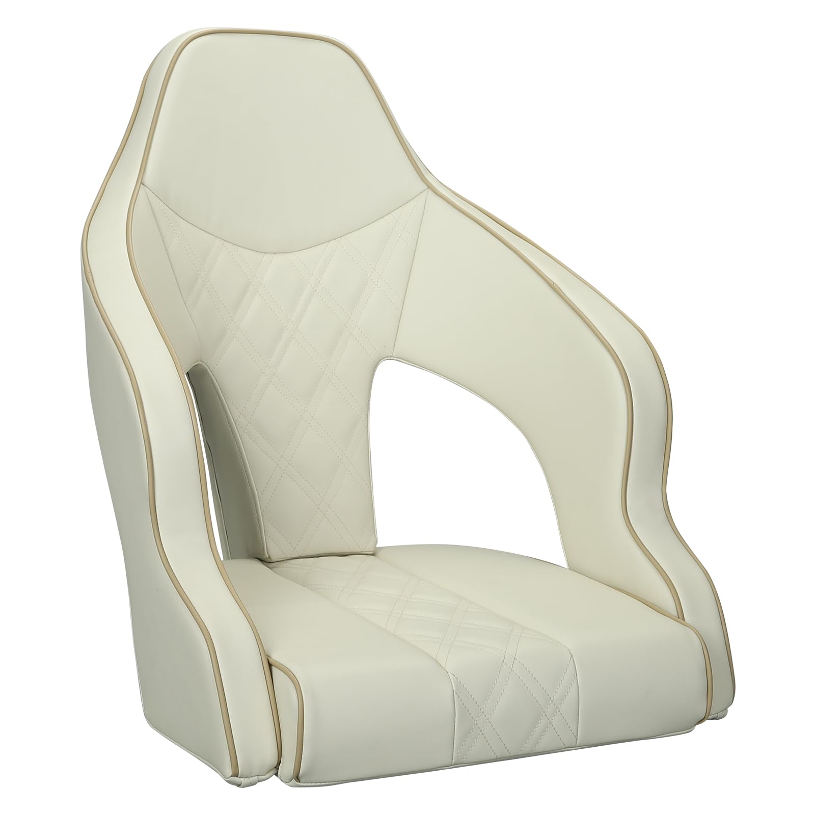 Pro High Back Captain Bucket Flip Up Boat Seat | Leader Accessories