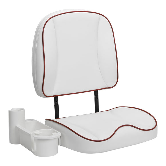 Low Back Folding Fishing Boat Seats with Caddy Organizer (1 seat)