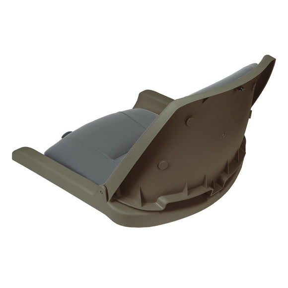 Folding Molded Padded Boat Seat – Comfortable Fishing Seat with Backrest ( 1 seat )