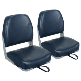 Buy navy Low Back Folding Boat Seats ( 2 seats )