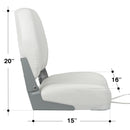 Low Back Folding Boat Seats ( 2 seats )-12