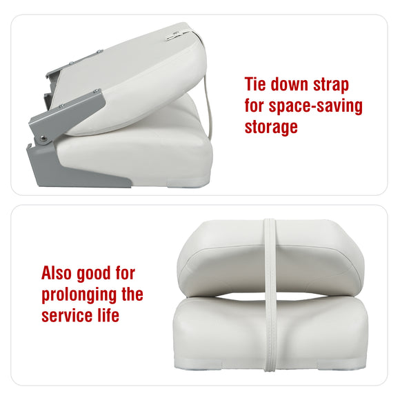 Low Back Folding Boat Seats ( 2 seats )