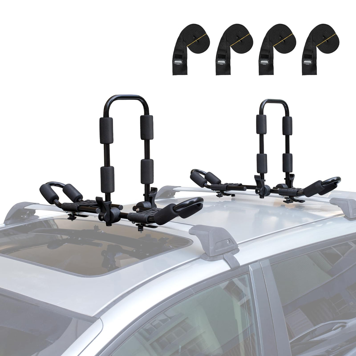Kayak Jay Rack Leader Accessories 2 in 1 Folding Kayak Rack J Bar