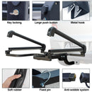 Folding Hitch-Mounted Ski & Snowboard Rack – Adjustable, Anti-Theft Lock, Fits 2'' Receivers & Cross Bars, Holds 6 Skis or 4 Snowboards-6