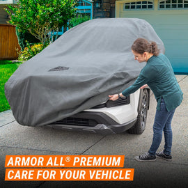 Armor All Heavy Duty Premium Waterproof All-Weather Car Cover For SUV - 0
