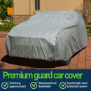 All-Weather Waterproof SUV Cover – 7-Layer Non-Woven Cotton, Full Exterior Protection from Snow, Rain, Sun & Winter Conditions-1