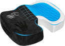 Gel Memory Foam Seat Cushion for Tailbone Pain Relief-5