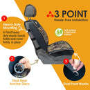 LPI Truck Mossy Oak Camo Heavy Duty Front Seat Covers 2PCS for Pickups/SUVs-3