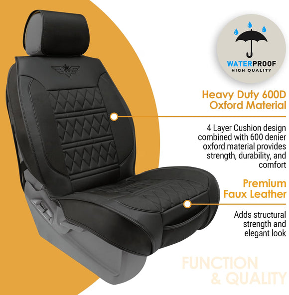 LPI Truck Heavy Duty Front Seat Covers for Full-Size Pickup/SUV