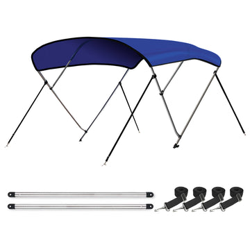 3 Bow Bimini Top PACIFIC BLUE 6 Sizes