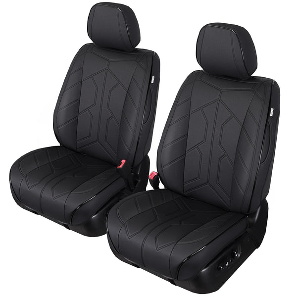 3D Adventure Car Seat Cover,Leather Foam Back Support Seat Protectors, Universal Fit for Most Sedans SUV Truck Vans