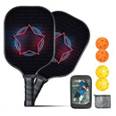 Lightweight Pickleball Paddle Set - NEON-1