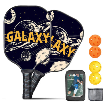 Lightweight Pickleball Paddle Set - Galaxy