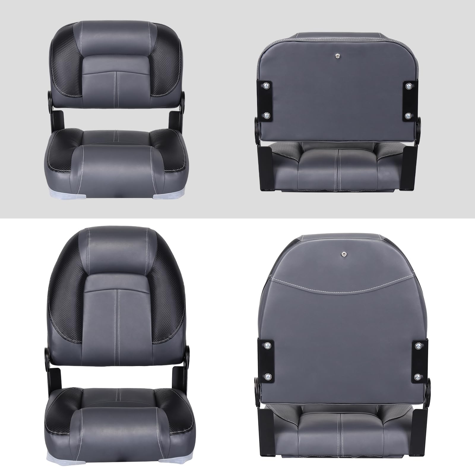 50" High Back Bass Boat Bench Seat