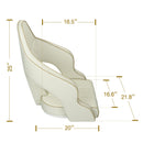 Pro High Back Captain Bucket Flip Up Boat Seat-2