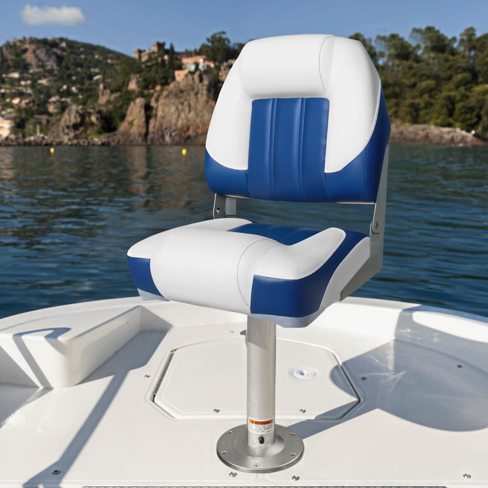 Elite High Back Folding Boat Seat ( 2 seats ）
