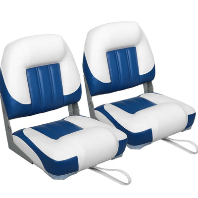 Elite High Back Folding Boat Seat ( 2 seats ）