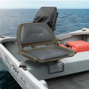 Folding Molded Padded Boat Seat – Comfortable Fishing Seat with Backrest （ 1 seat ）-7
