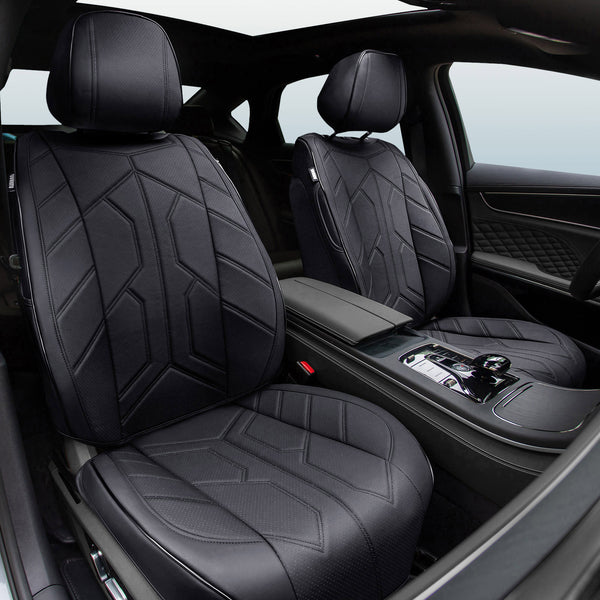 3D Adventure Car Seat Cover,Leather Foam Back Support Seat Protectors, Universal Fit for Most Sedans SUV Truck Vans