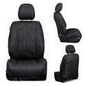 3D Adventure Car Seat Cover,Leather Foam Back Support Seat Protectors, Universal Fit for Most Sedans SUV Truck Vans