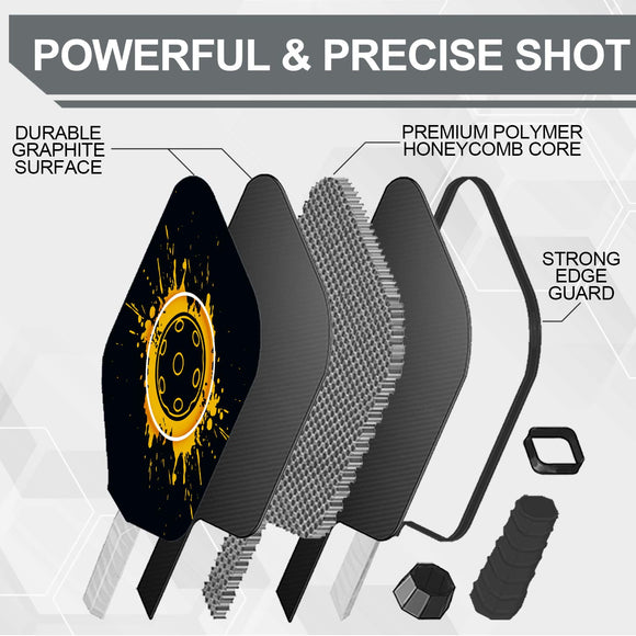 Lightweight Pickleball Paddle Set - Splash