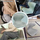 Ergonomic Chair Seat Cushion Back Support for Car Driving, Office Chair-7