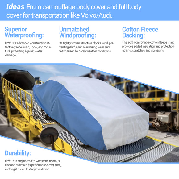 HYVEK™ Truck Cover Heavy-Duty Waterproof All-Weather Outdoor Car Cover