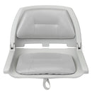 Folding Molded Padded Boat Seat – Comfortable Fishing Seat with Backrest （ 1 seat ）-11