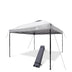 10' x 10' Instant Canopy Tent Shelter Portable Folding Straight Leg with Wheeled Carry Bag - Leader Accessories