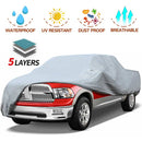 Truck Car Cover 5 Layer Nonwovens 2 Different Sizes GREY-2