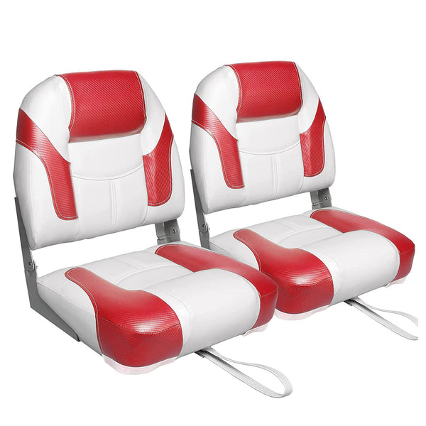 A Pair of Elite Low Folding Fishing Boat Seat (2 Seats)