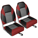 High Back Fold-Down Fishing Boat Seats (2 Seats)-2