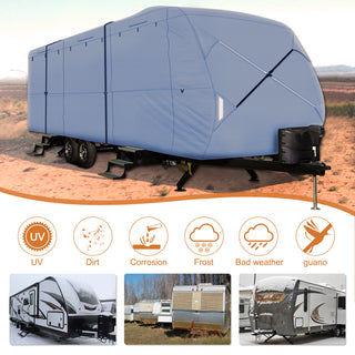 Travel Trailer RV Cover BLUE