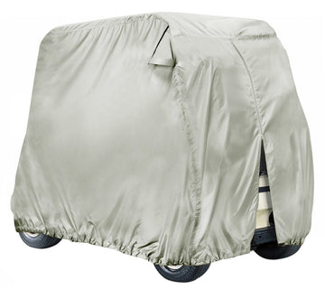 Golf Cart Cover Storage Fit EZ Go, Club Car, Yamaha Cart W Zipper-2 Person/4 Person - 0