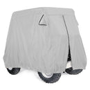 Golf Cart Cover Storage Fit EZ Go, Club Car, Yamaha Cart W Zipper-2 Person/4 Person-4
