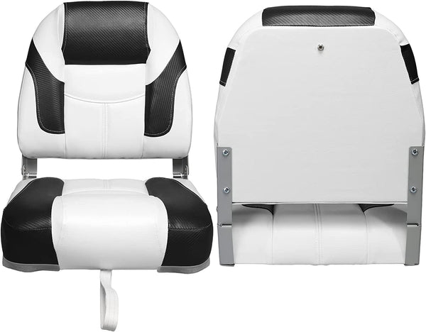 A Pair of Elite Low Folding Fishing Boat Seat (2 Seats)