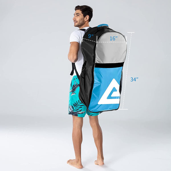 10'6" Inflatable Stand Up Board Aqua