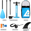 10'6" Inflatable Stand Up Board Aqua