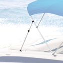 Adjustable Bimini Rear Support Poles Universal Marine Grade Aluminum Pole 1” Diameter
