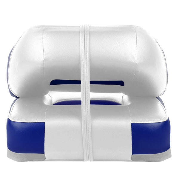 Low Back Fold Down Fishing Boat Seats - Stainless Steel Screws Included