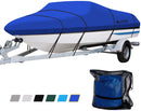 600D Waterproof Trailerable Runabout Boat Cover Full Size-2
