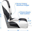 High Back Folding Fishing Boat Seats (2 seats)-7