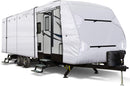 Travel Trailer RV Cover 210D Ripstop Diamond Silver Waterproof-7
