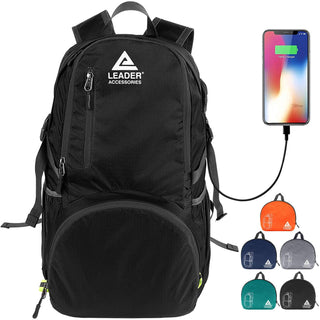 Buy black 35L Ultra Lightweight Backpack Bag