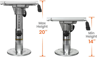 Boat Seat Pedestal I with Slide