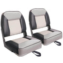 Low Back Fold-Down Fishing Boat Seats (2 Seats)-1