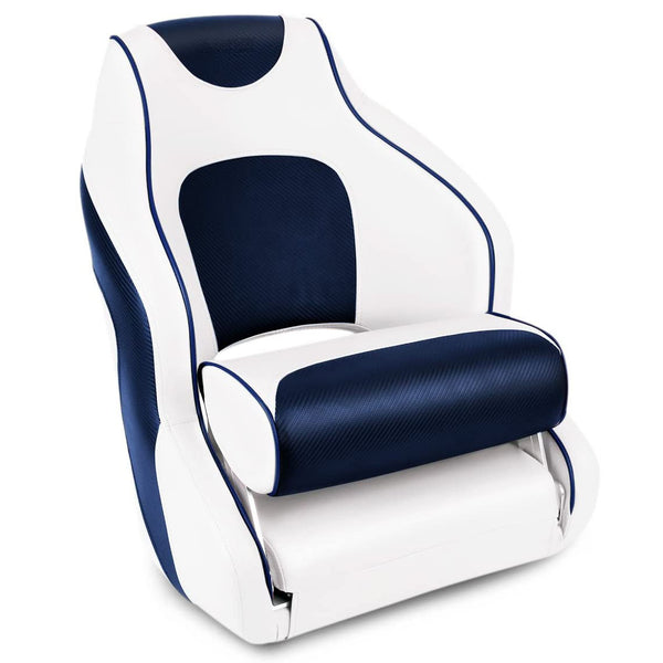 Premium Boat Seats | Two Tone Captain's Bucket Boat Seats Model B