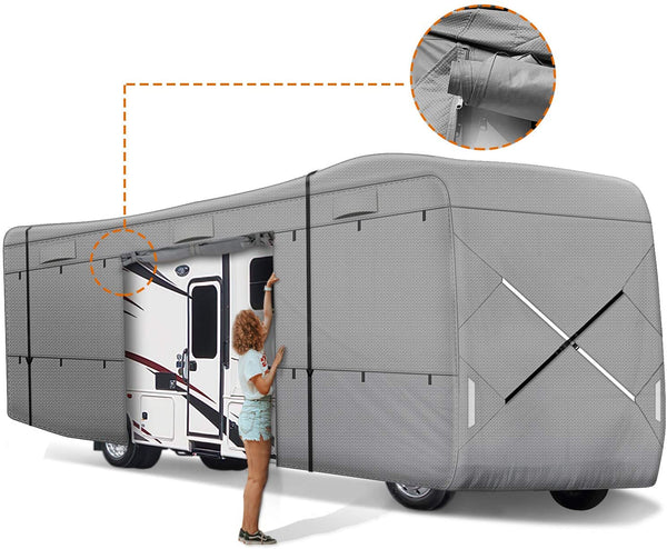 Class A RV Cover GRAY Wateproof